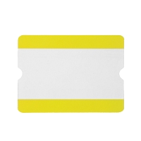 Otevřená samolepicí podlahová kapsa, A4, žlutá